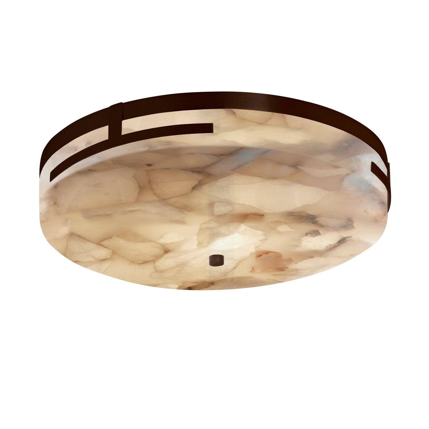 Alabaster Rocks Round 19 inch Q67434