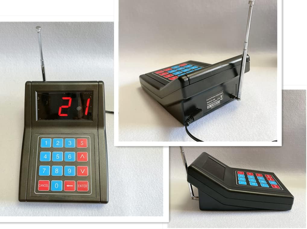 30 Coaster Pagers + 1 Keypad Wireless Calling System A65357