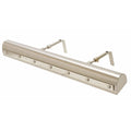 Satin Nickel / Polished Nickel 24x22 3 Light Picture Light V581779