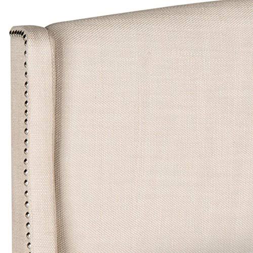 Navy Linen Headboard (Queen) Z5218