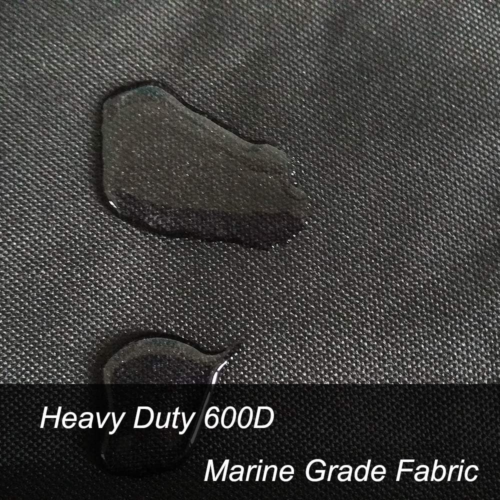 Heavy Duty 600D Marine Grade Fabric Mower Cover, Pack of 2 F1129