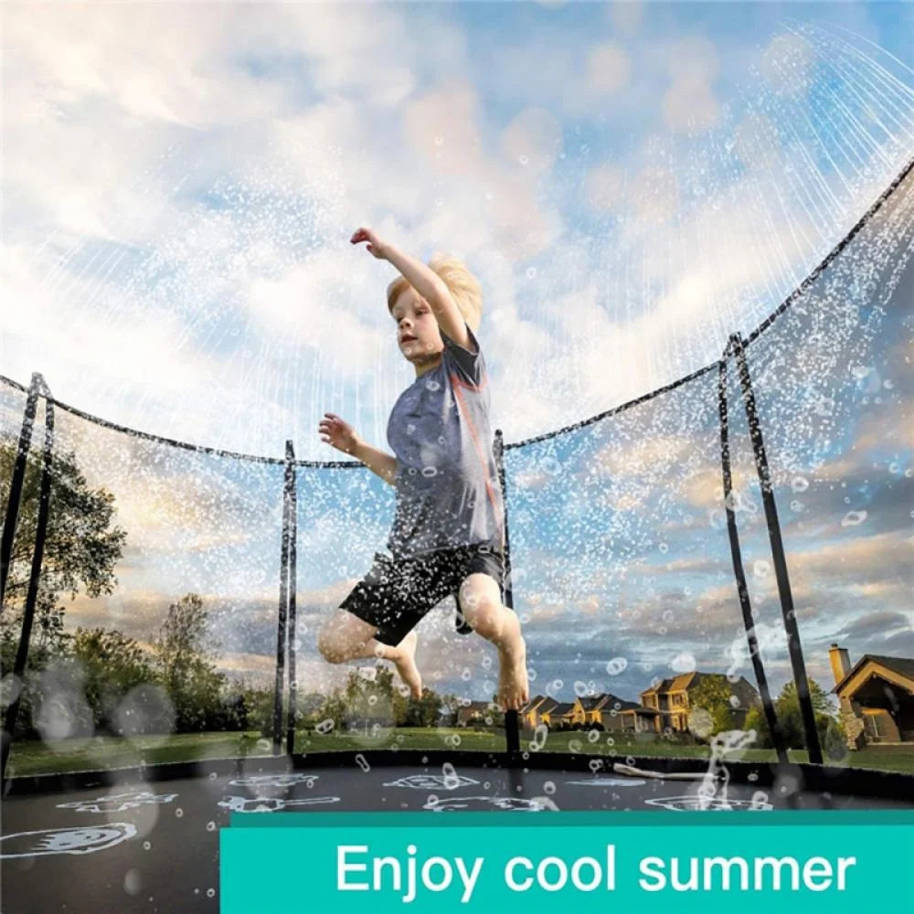 Trampoline Water Sprinkler for Kids, 39.3 ft Long Outdoor Accessories W4995