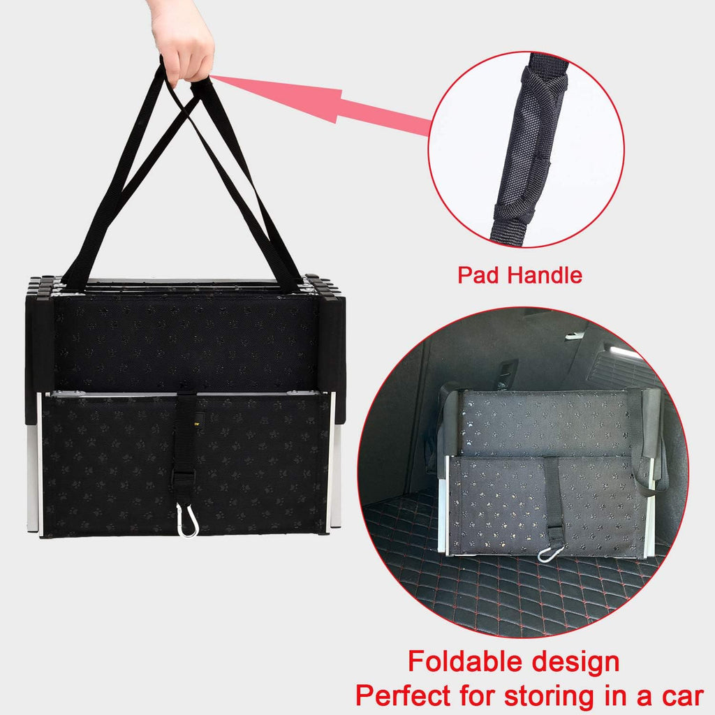 Foldable Aluminum 5 Step Dog Ladder with Non-slip Surface L970709