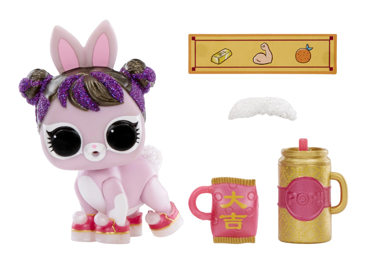 LOL Surprise Year of the Rabbit Doll with Collectible Doll, 7 Surprises, Accessories, Pet R22878