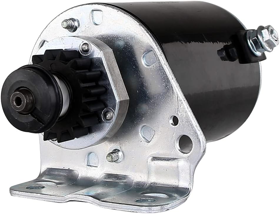 NEW STARTER MOTOR COMPATIBLE WITH GENERAC GENERATOR SET V-TWIN ENGINE 16 TOOTH Pack of 2 Y155641