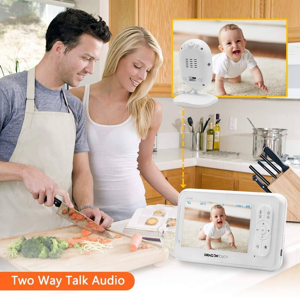 4.3 inch Video Baby Monitor with Camera J6870