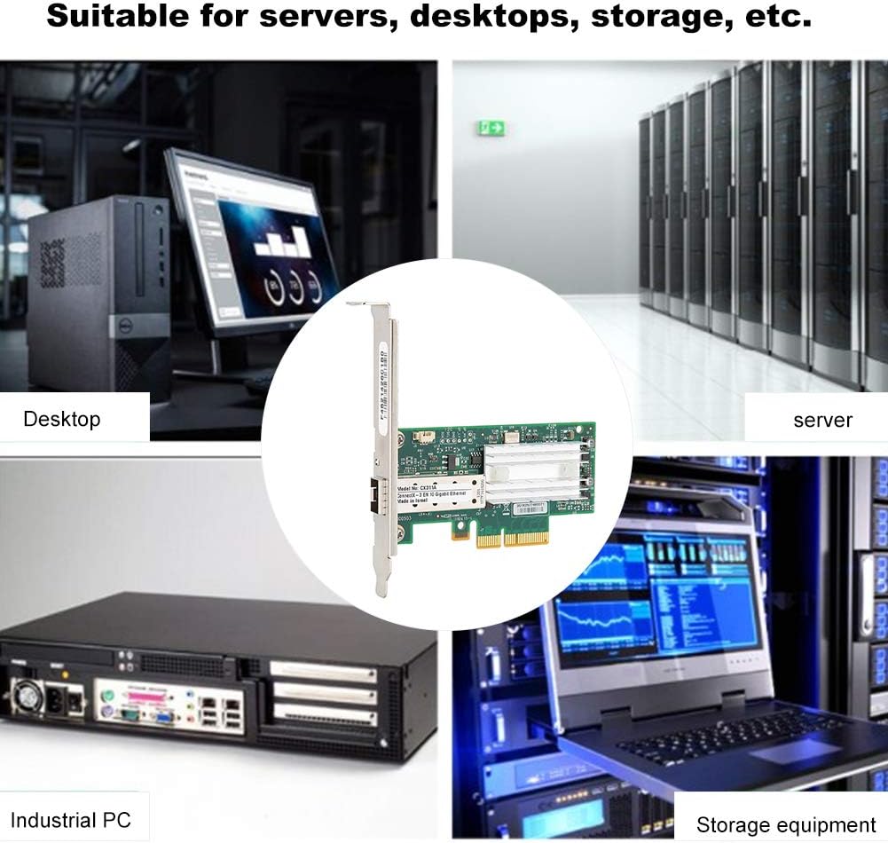 10 Gigabit SFP Fiber Optic Network Card R45642
