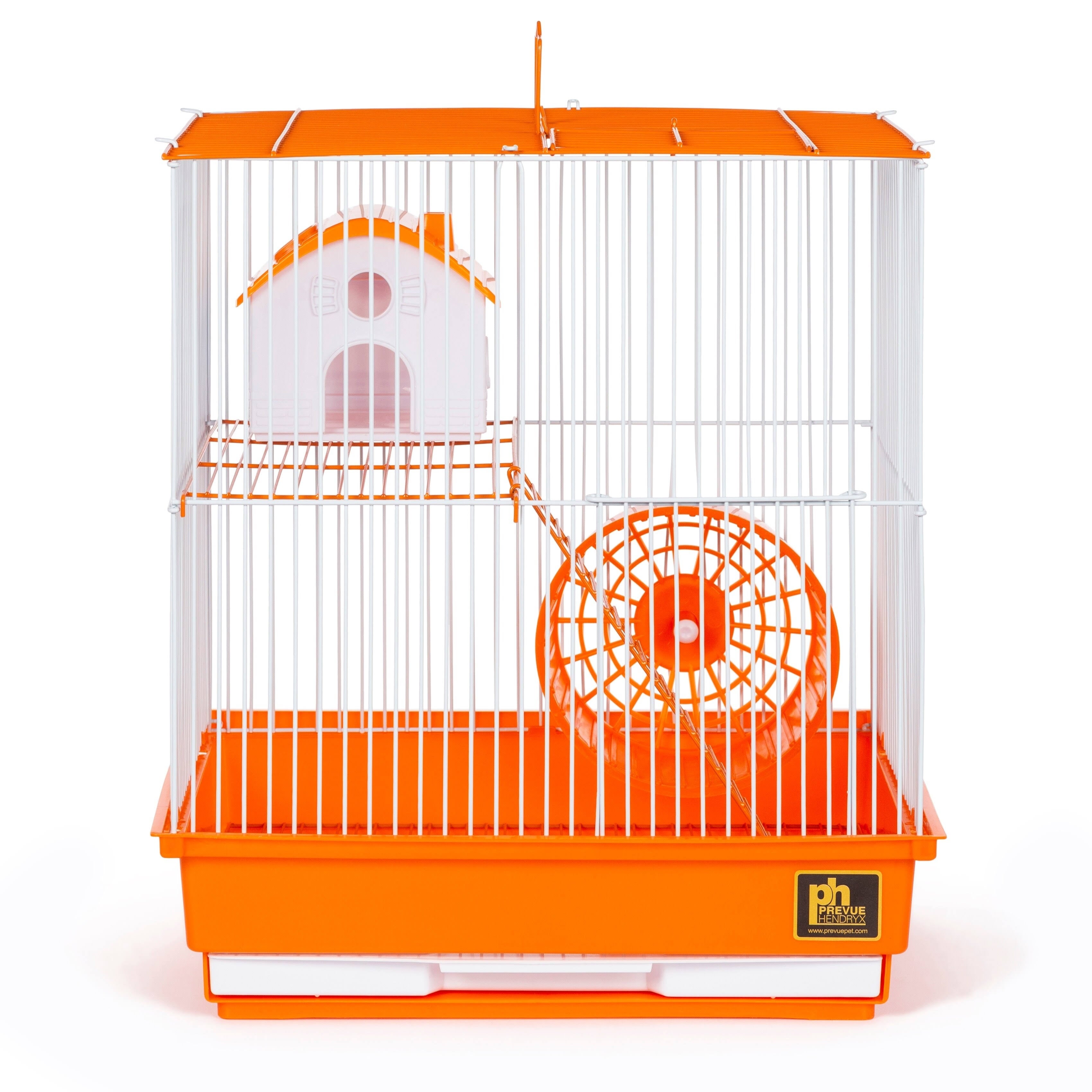 Two Story Hamster Cage Orange K78879
