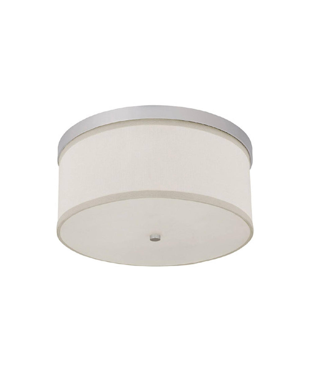 3 Light Flush Mount, Matte Nickel R5317