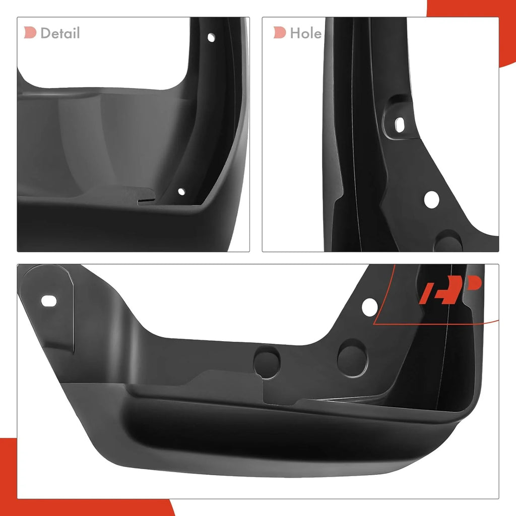 Set of 4 Mud Flaps with Hardware Kits I6772