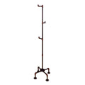 Antique Black Coat Rack with 3-Rungs Q4617