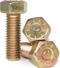 7/16-20 x 1 1/4 L9 Hex Cap Screw Yellow Zinc Plated (50) C615239