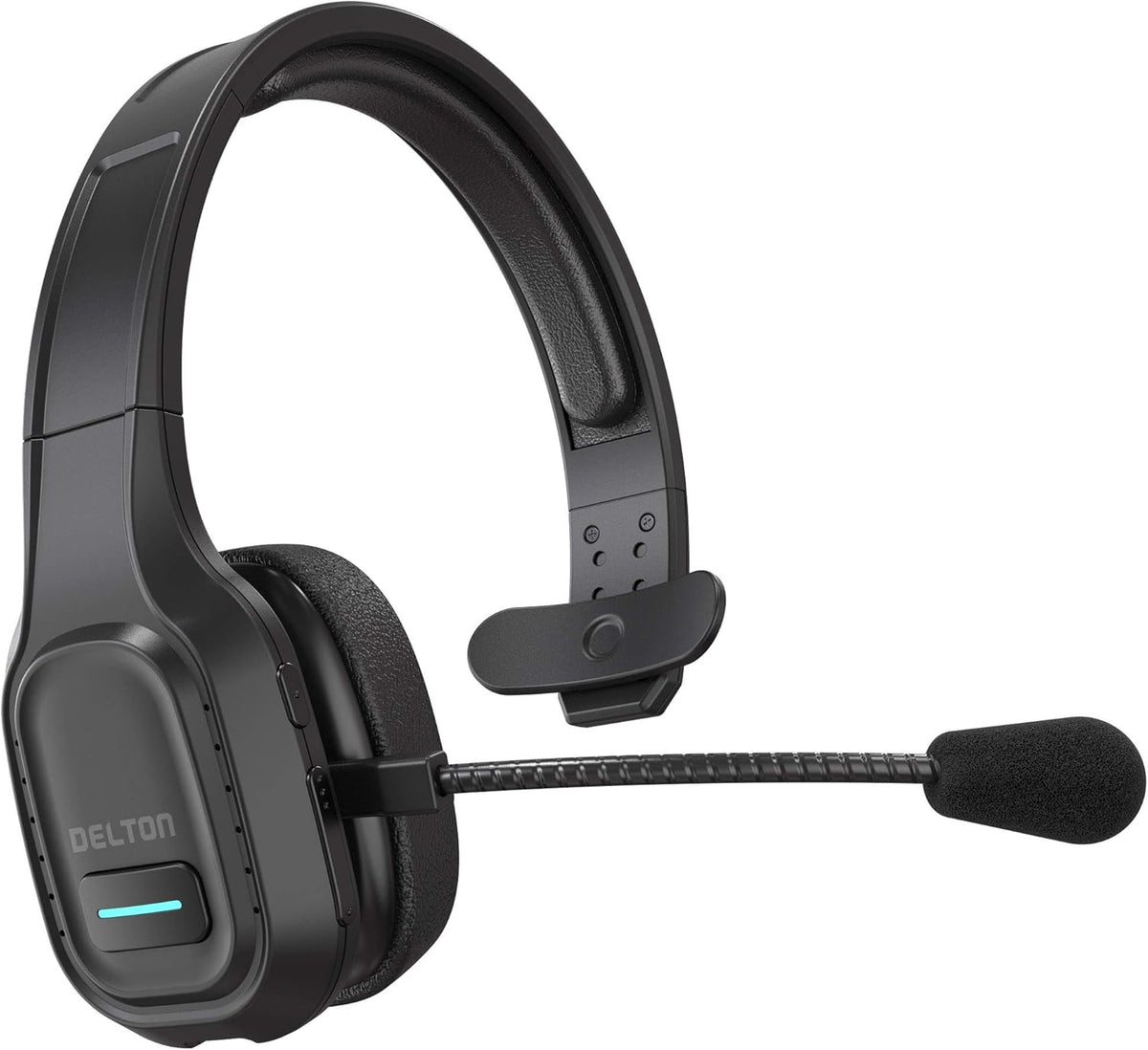 Wireless Computer Headset with Mic, On Ear Bluetooth 5.0, 30 Hour Talk Time, Pack of 2 M123311
