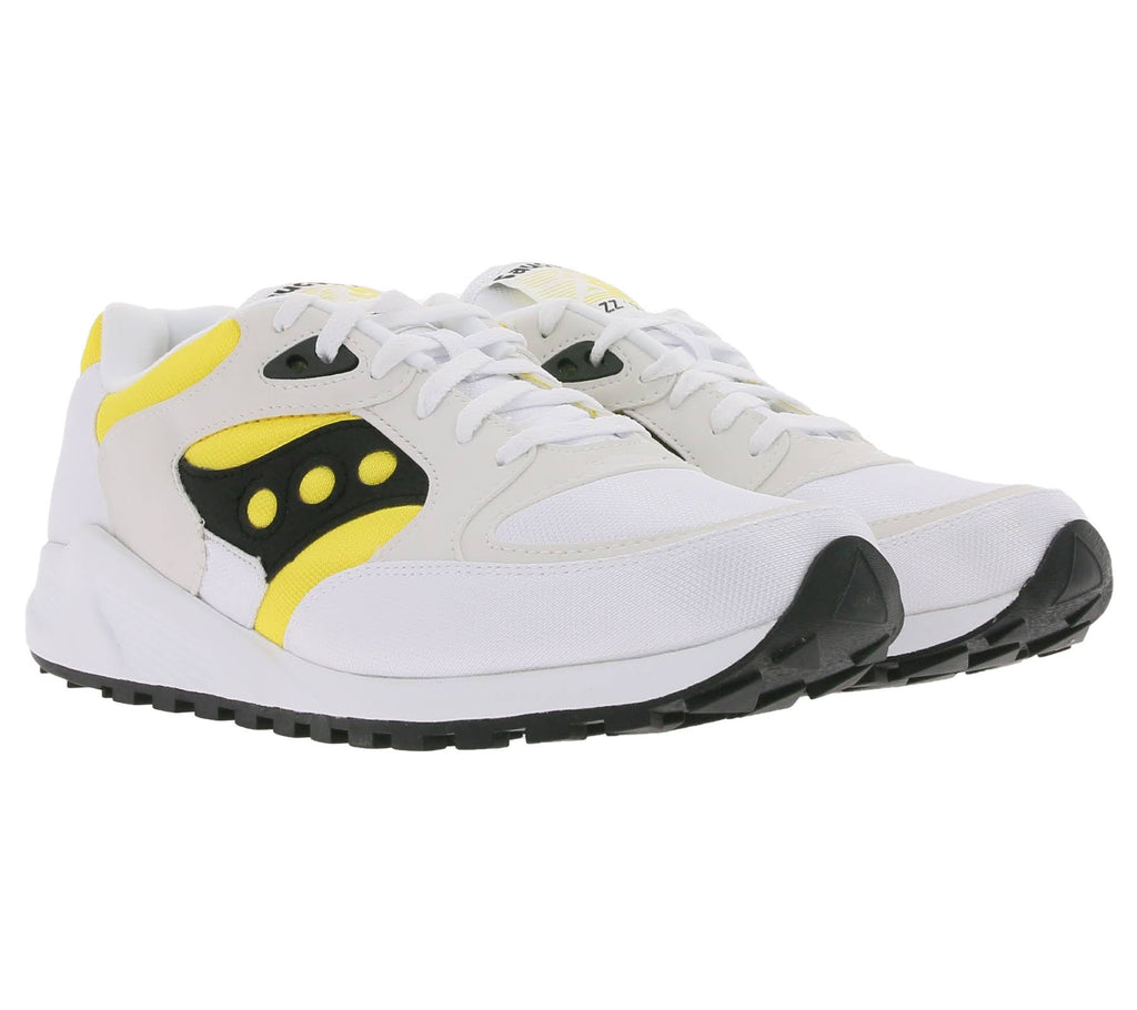 White / Yellow Saucony Jazz 4000 S817013