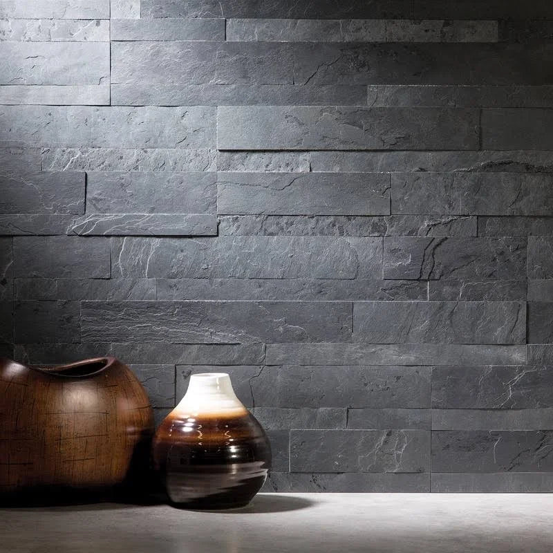 Stone Charcoal Slate Backsplash Kit G8557