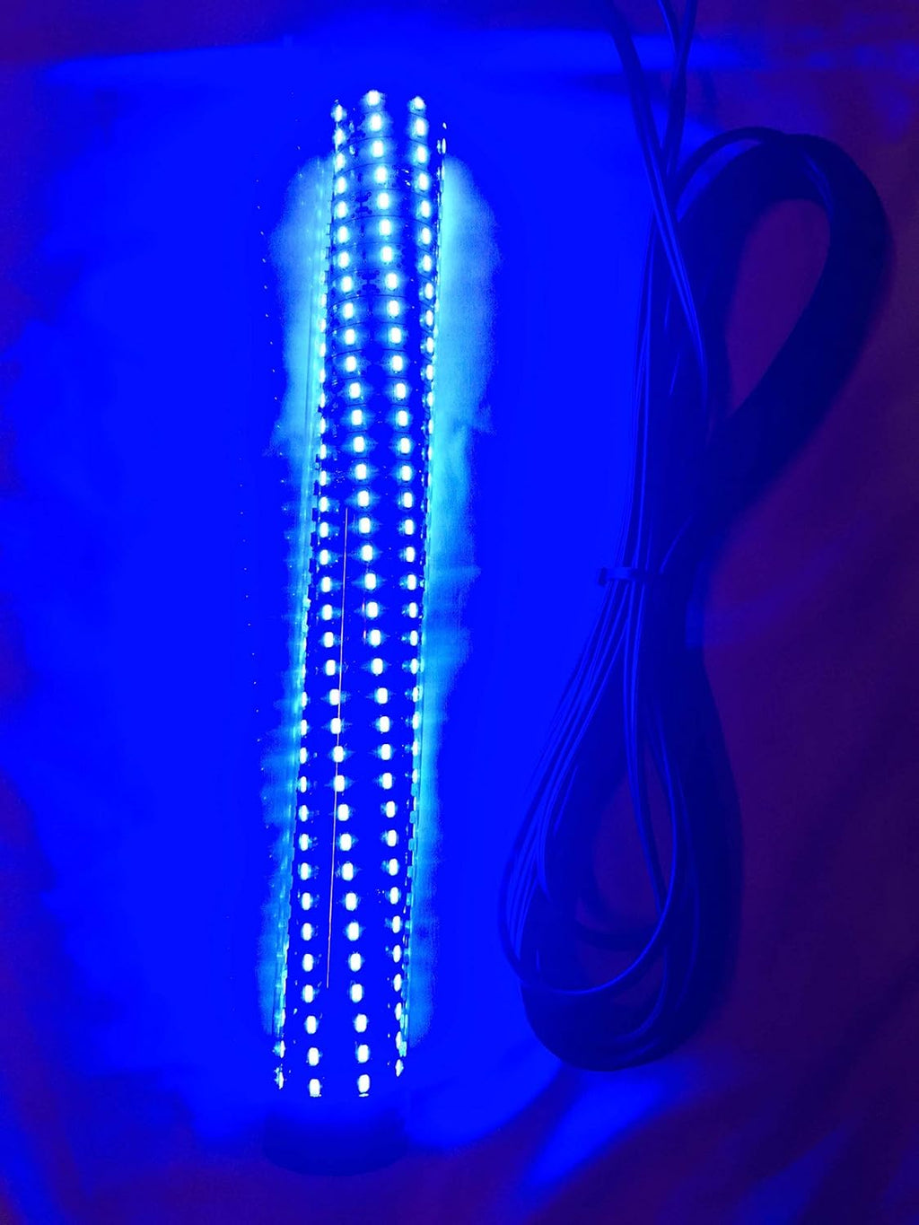 Blue 15,000 Lumen 300 LED 30ft Cord Waterproof AC Underwater Fishing Light R830