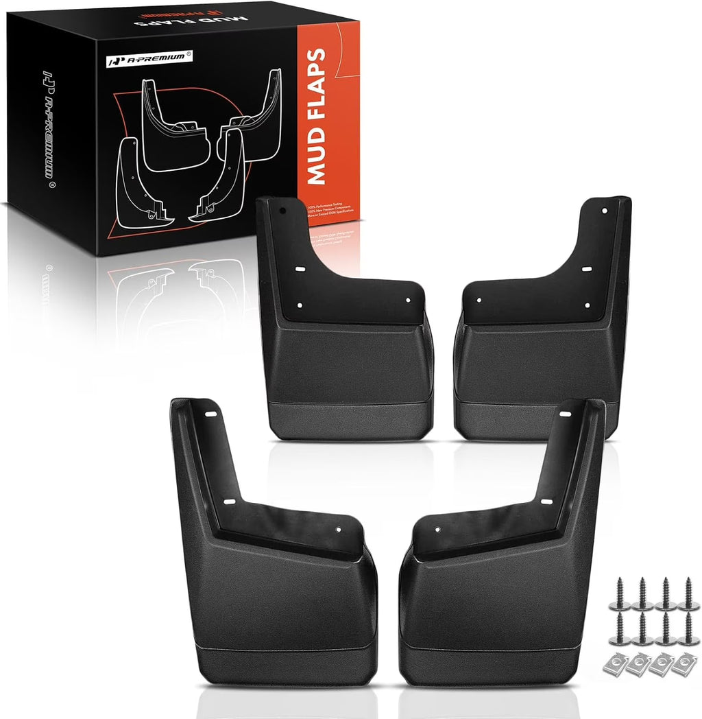 Splash Guard Mud Flaps 4-PC Set A6163