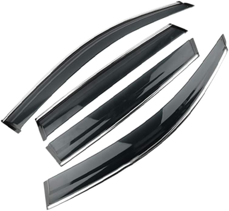 Smoke Tape-On Outside Window Visors Pack of 2 Z549