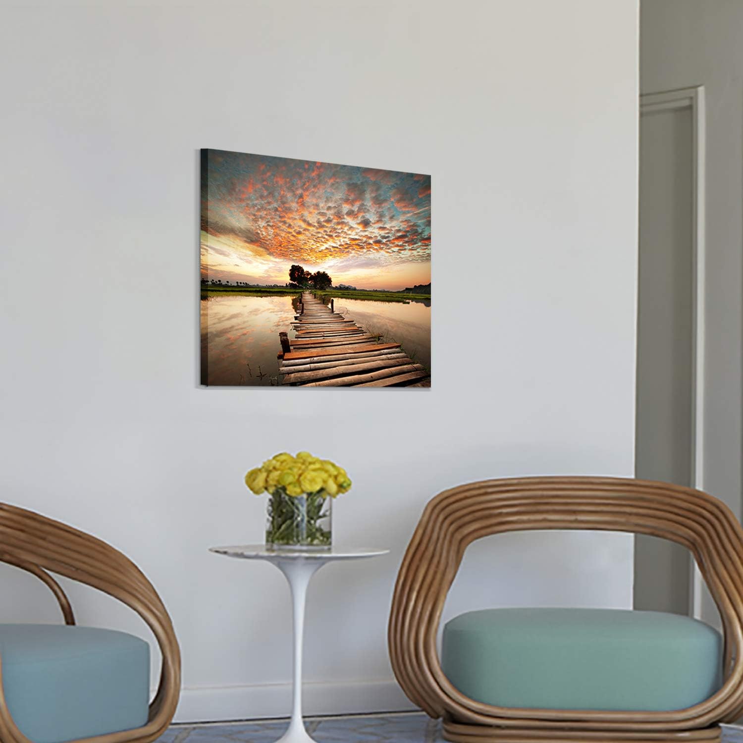 Landscape Art Print on Canvas, 18” x 24” x 1 Panel A927944