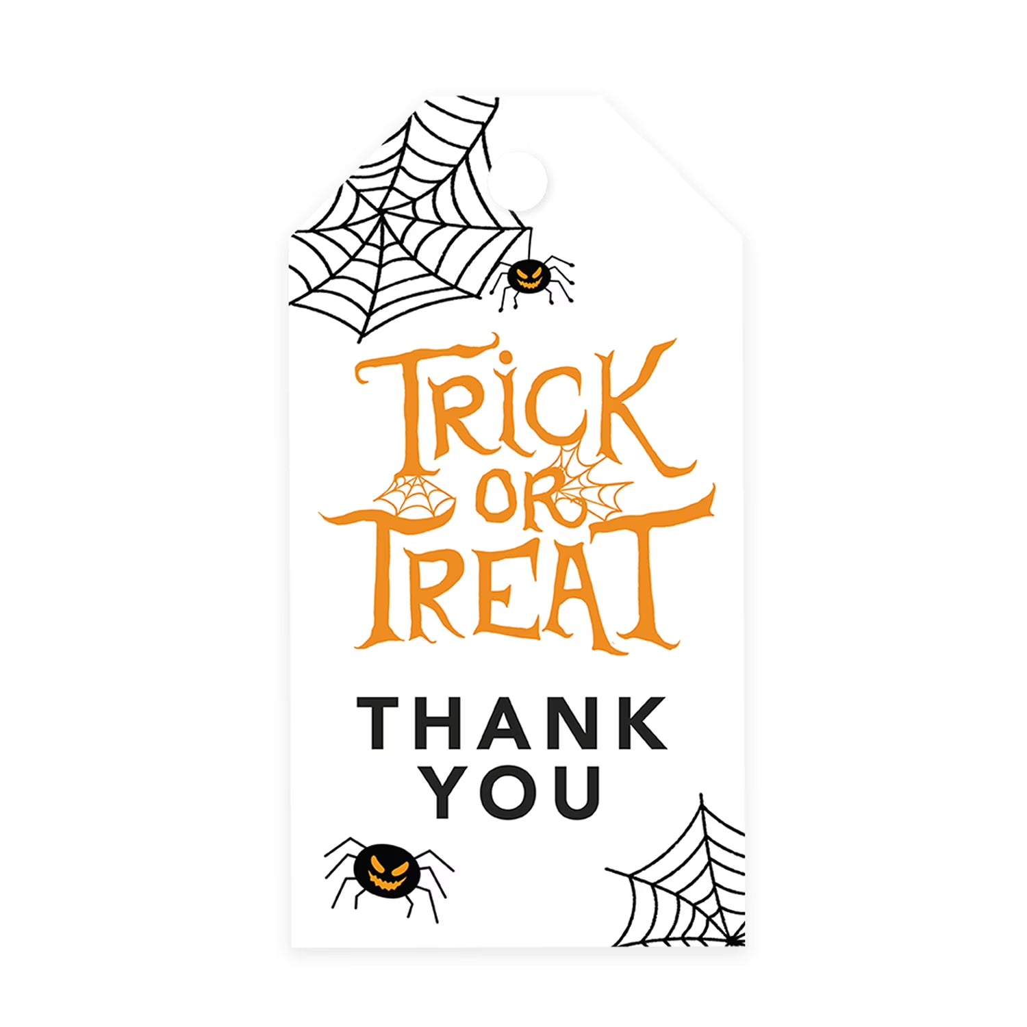 100-Pk Halloween Gift Tags With String Z2533