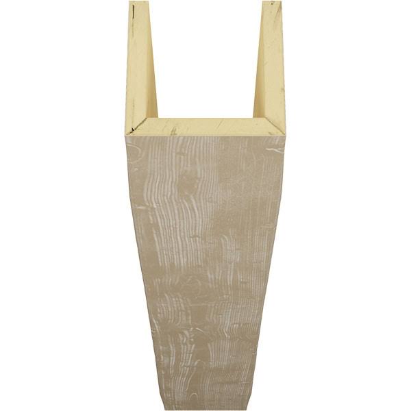 White 3-Sided Faux Wood Ceiling Beam L366635