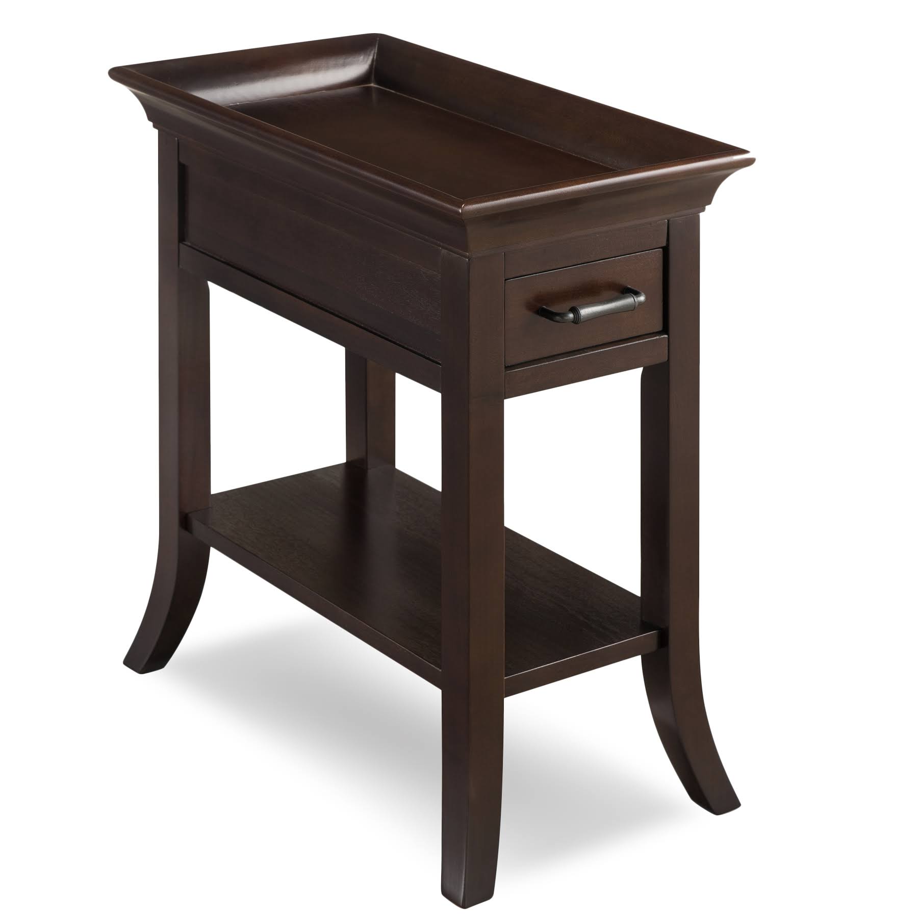 Cherry Tray Edge Chairside Table L82907