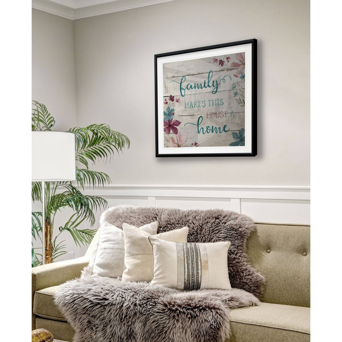Framed Giclee Print 32x32 L169641
