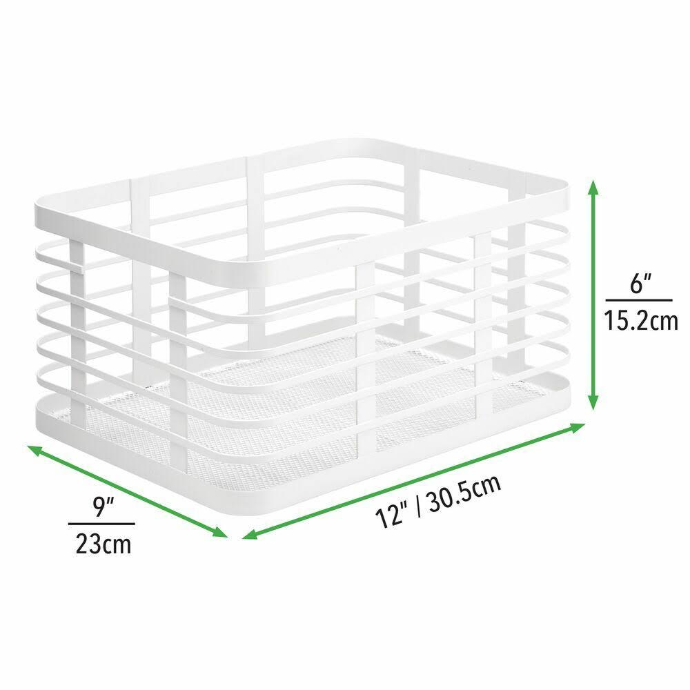 Metal Wire Food Organizer Storage Bin Basket M589875