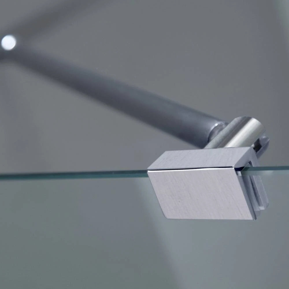 62 x 72-inch Frameless Hinged Shower Door M15654