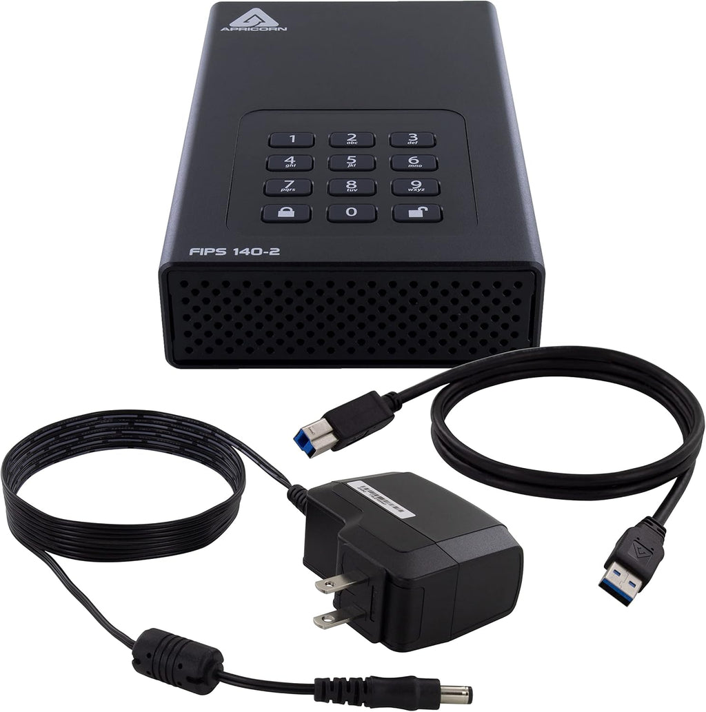 256-Bit Encrypted Hard Drive T40704
