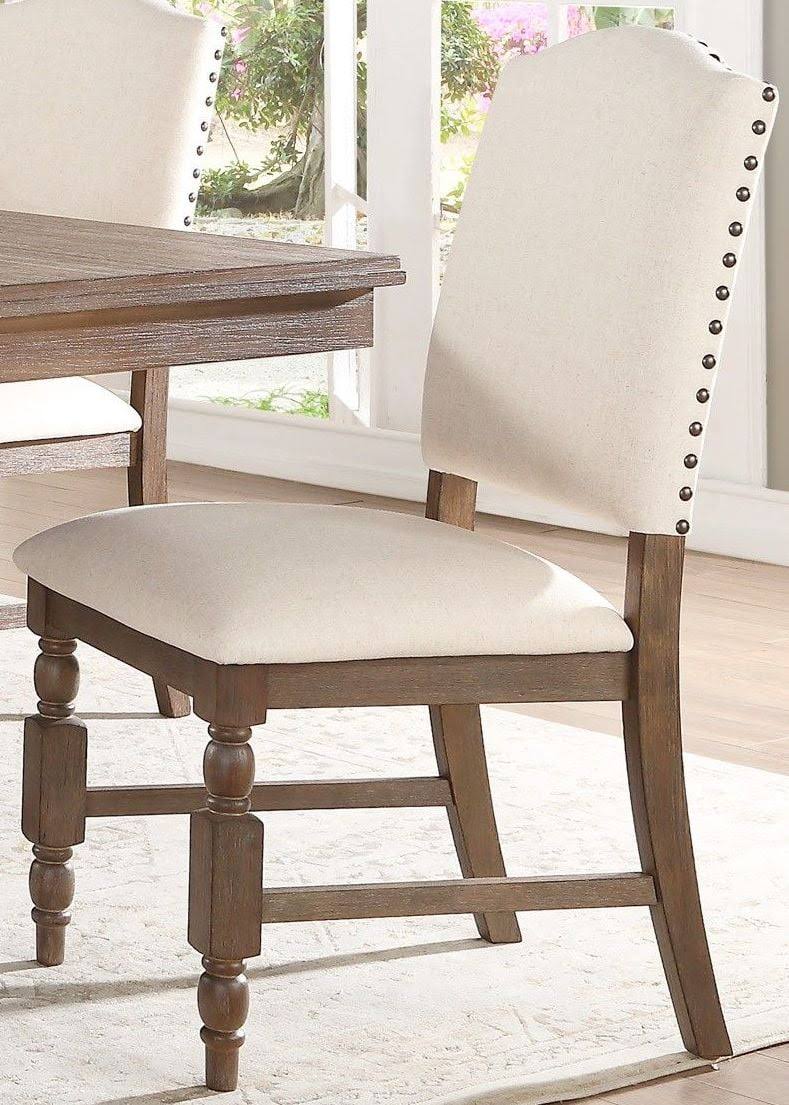 Natural Side Chair Set of 2 C215132