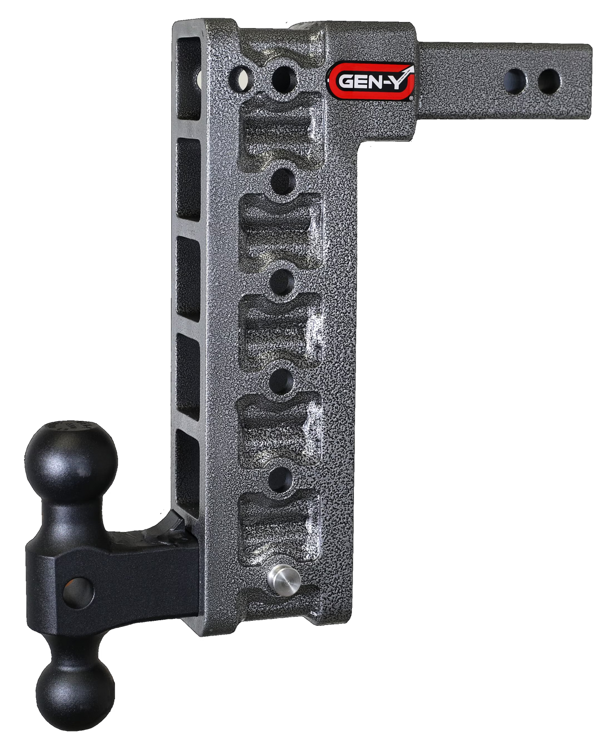 Adjustable 12.5" Drop Hitch with Dual-Ball for 2" Receiver W304