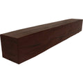 Natural Pecan Faux Wood Fireplace Mantel F216956