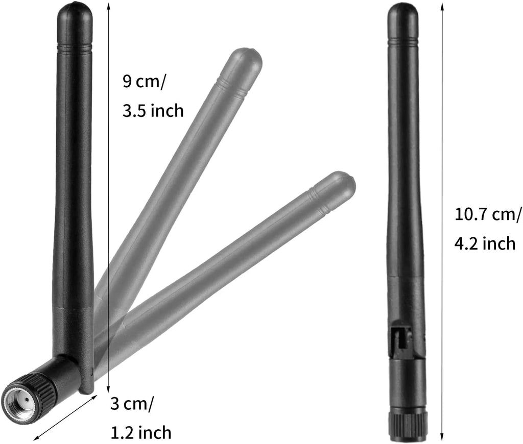 Dual WiFi 2.4GHz 5GHz 5.8GHz Mimo Replacement Antenna for Furrion Back Up RV Camera F8471