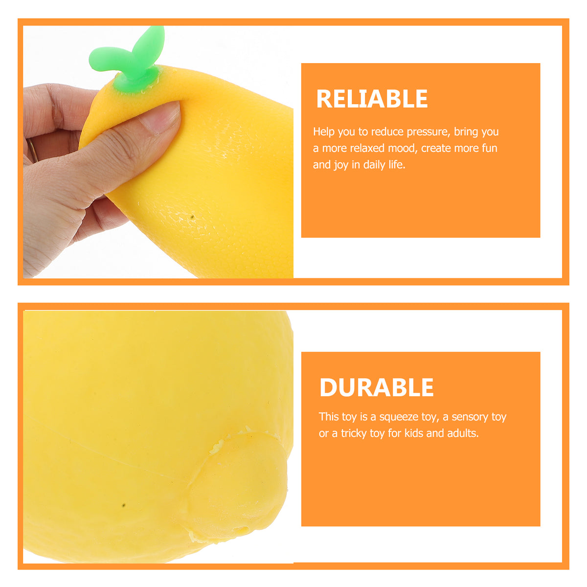4 Pcs Fruit Squeeze Balls V8888