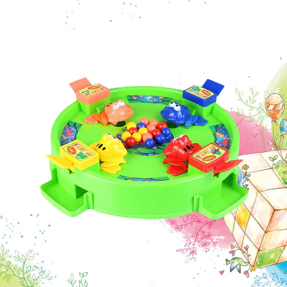 3D Battle Board Games Frogs Eating Balls Play Toy Set Table Game F18907