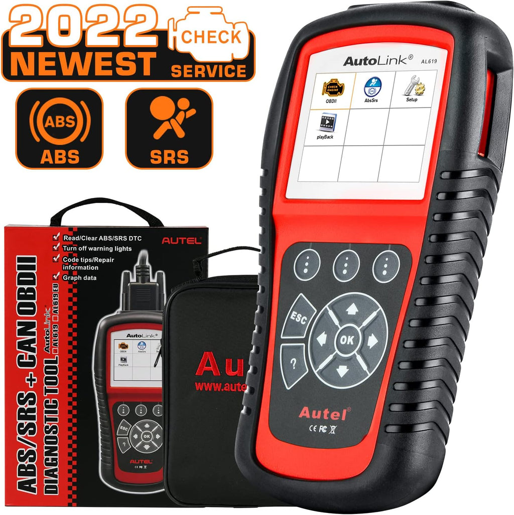 OBD2 Scanner with ABS and SRS Airbag Diagnostic O722
