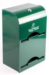 Galvanized 3-Roll Bag Dispenser D289053