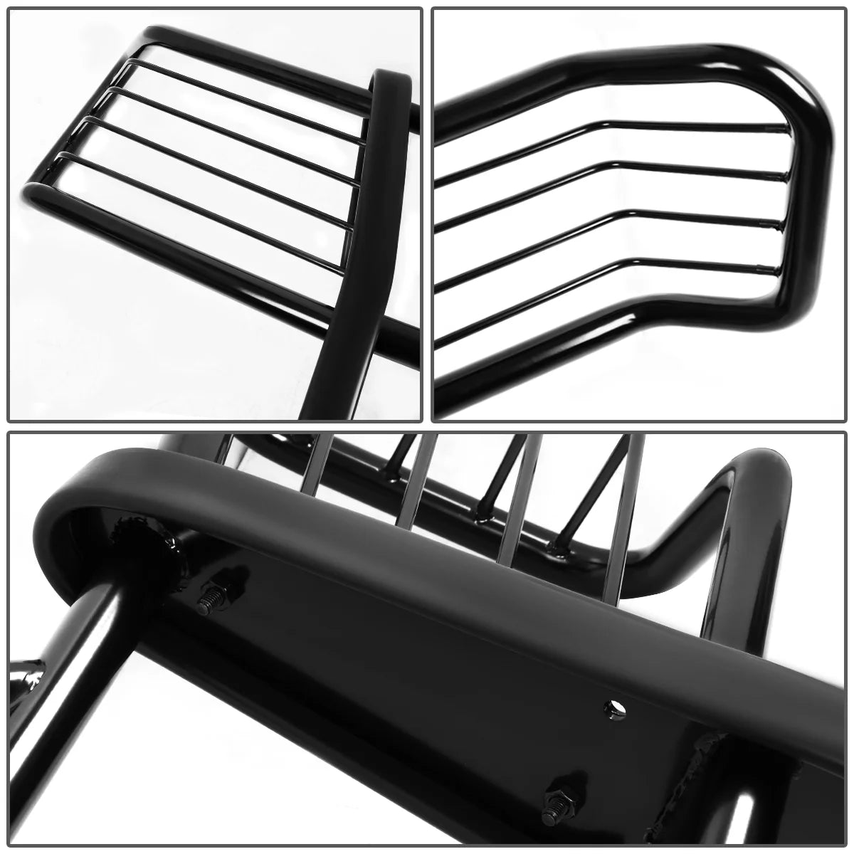 Black Front Bumper Protector Brush Grille Guard A9237