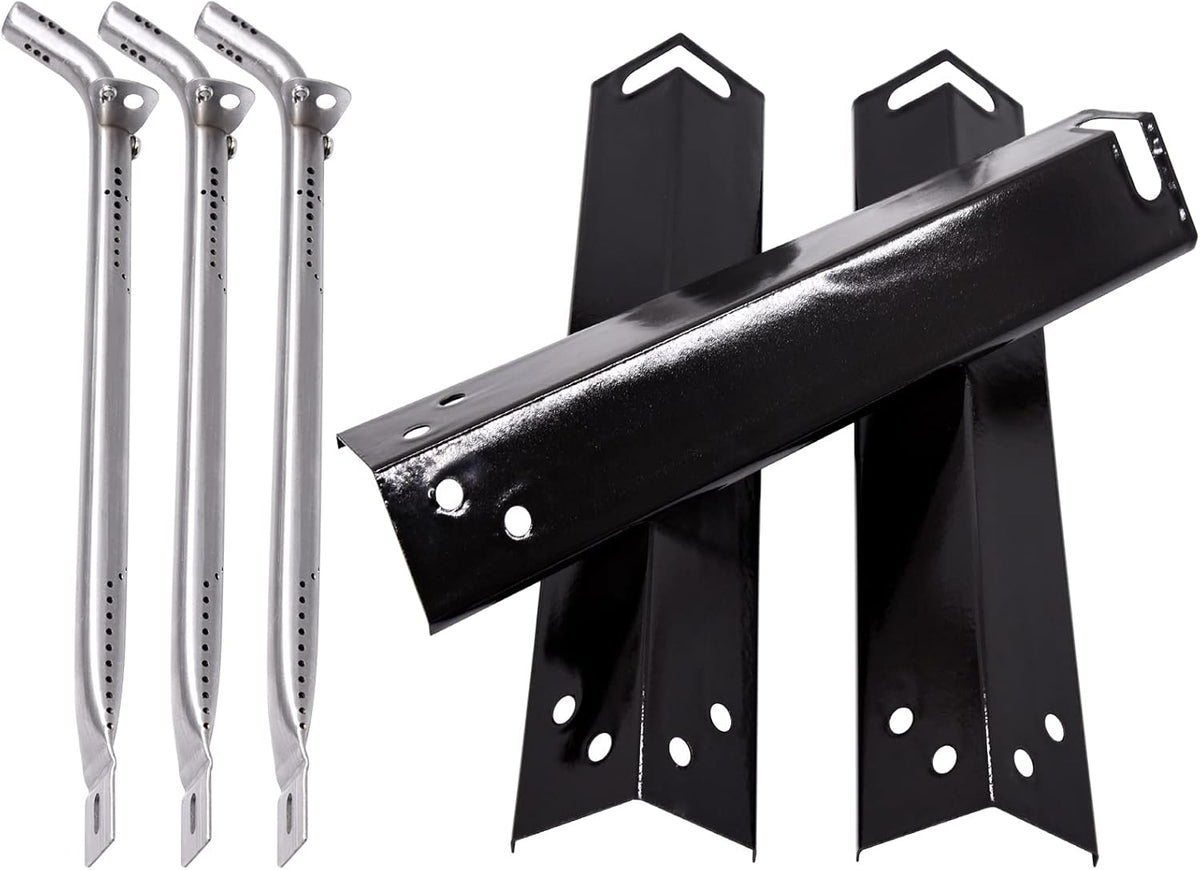 3-PACK Grill Heat Plates and Burner Tubes V459