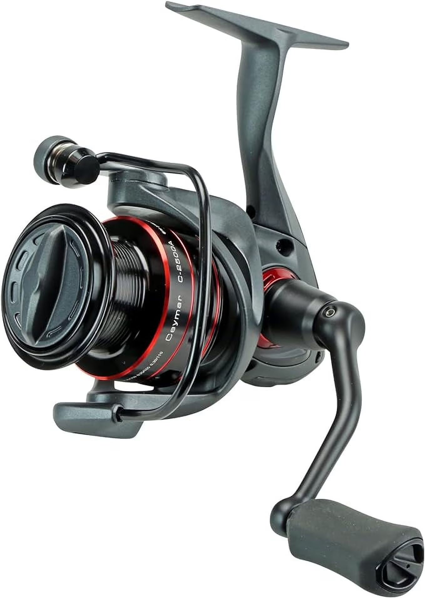 Gun Metal 8BB Spinning Reel K7412