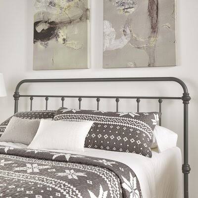 Queen Frosting Gray Slat Headboard B378