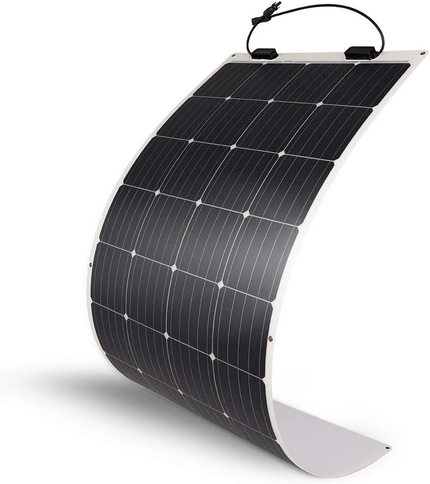 100 Watt 12 Volt Monocrystalline Flexible Solar Panel T176278