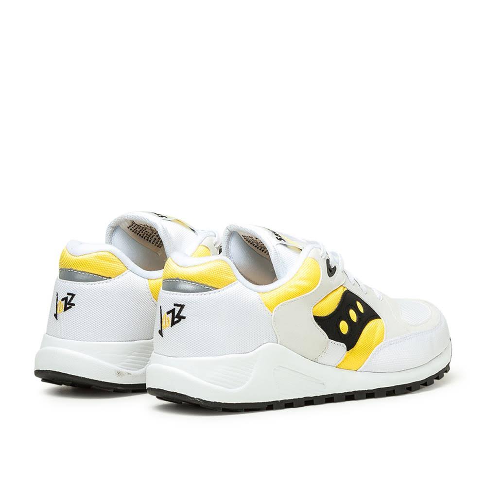 White / Yellow Saucony Jazz 4000 S817013