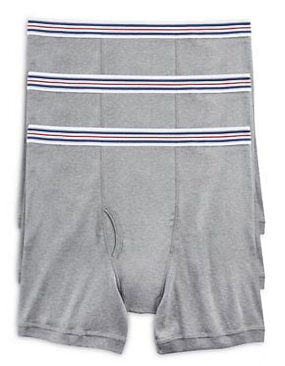 Grey 4XL Pack of 3 Boxer Briefs S339741
