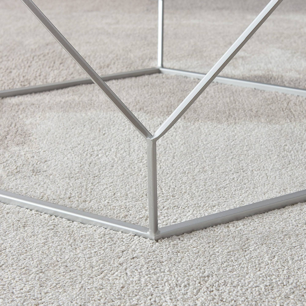 Gold Geometric Coffee Table H138