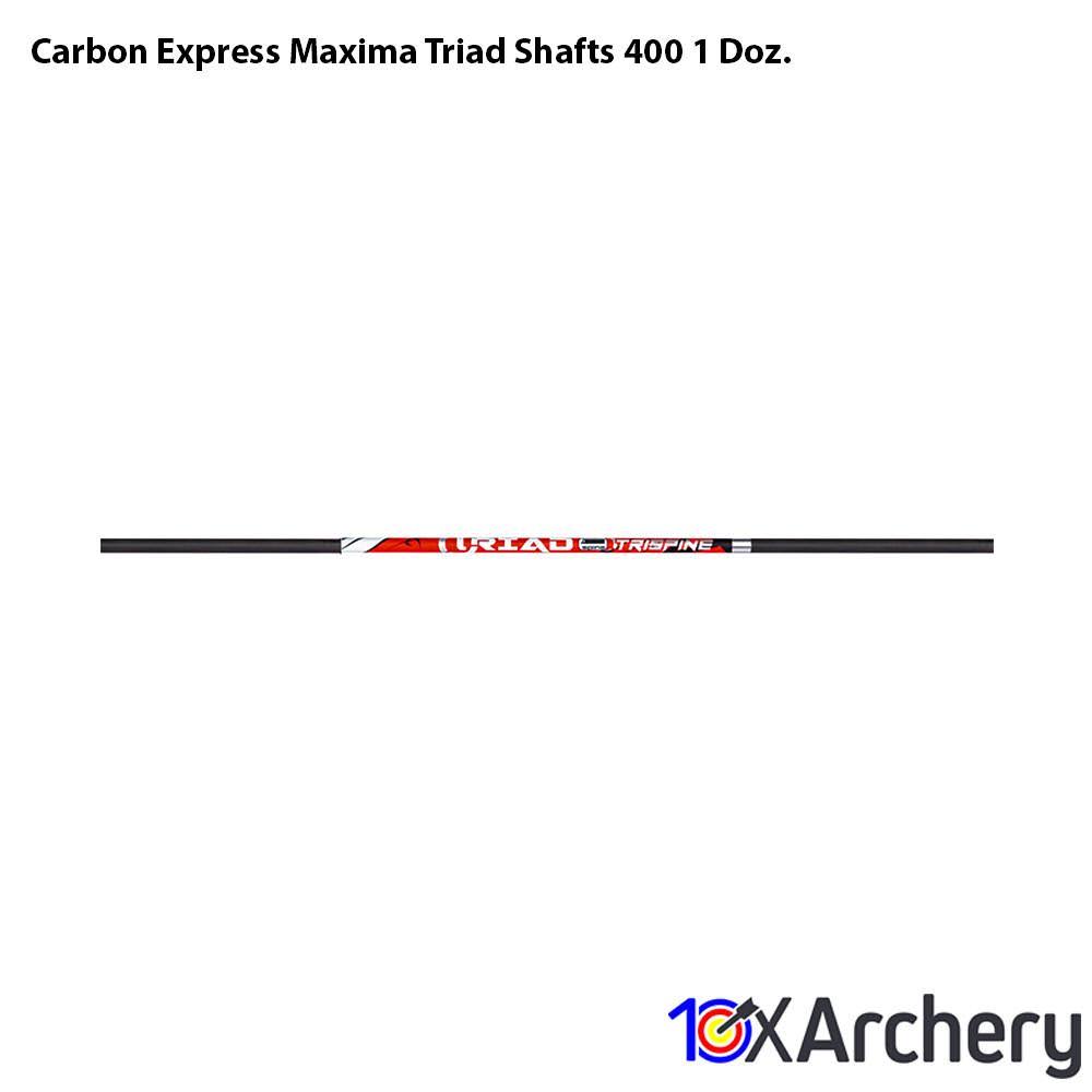 Carbon Express Maxima Triad Shafts 400 1 Doz. Y5671