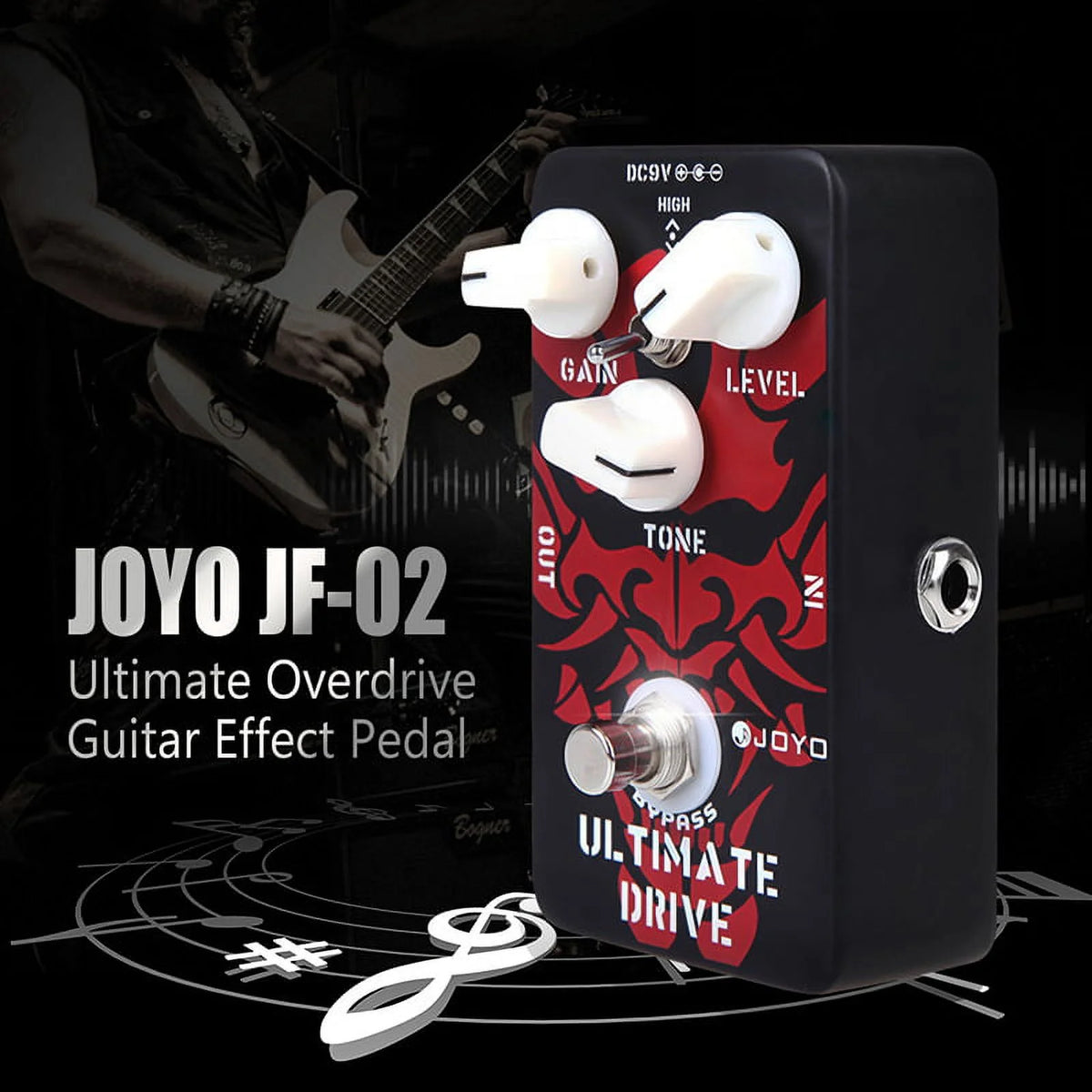 Overdrive Guitar Effect Pedal U854