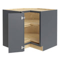 Onyx Painted Pine Lazy Susan Corner Base Cabinet T46586