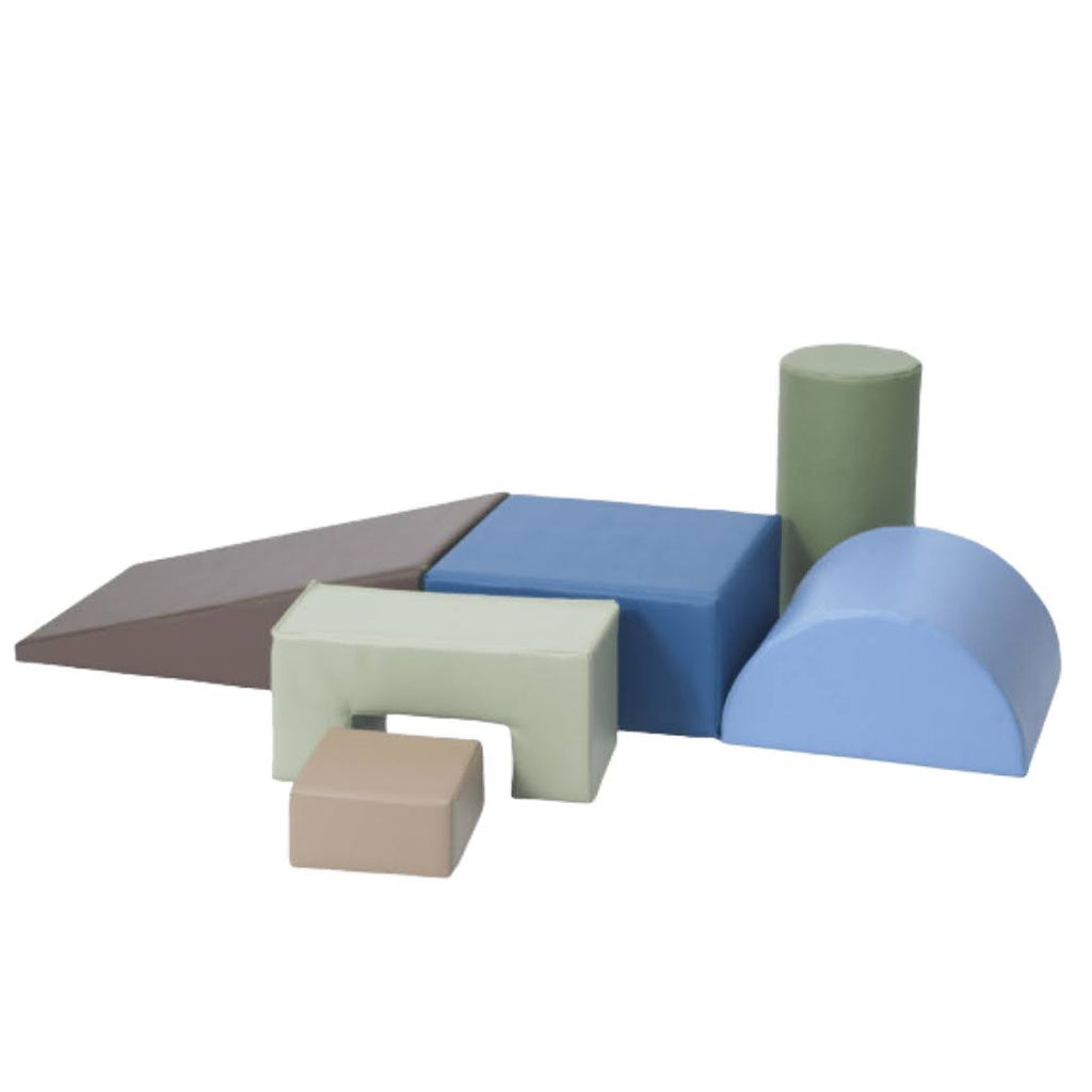 6 Piece Woodtones Climb and Play Set L88907